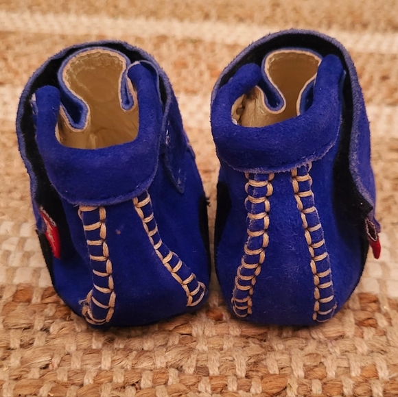 Oliberte Olibaby Suede Leather Moccasins - Picture 3 of 4